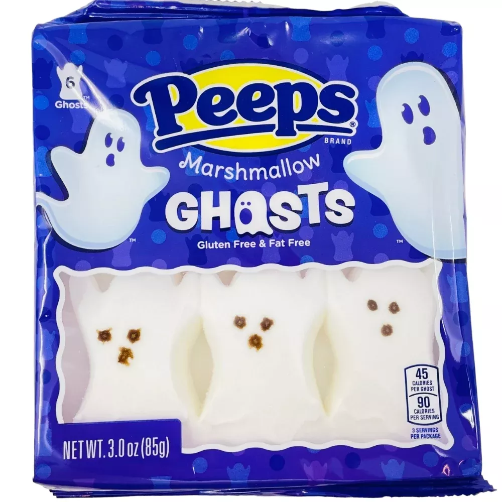 Peeps Marshmallow Ghosts - 3oz