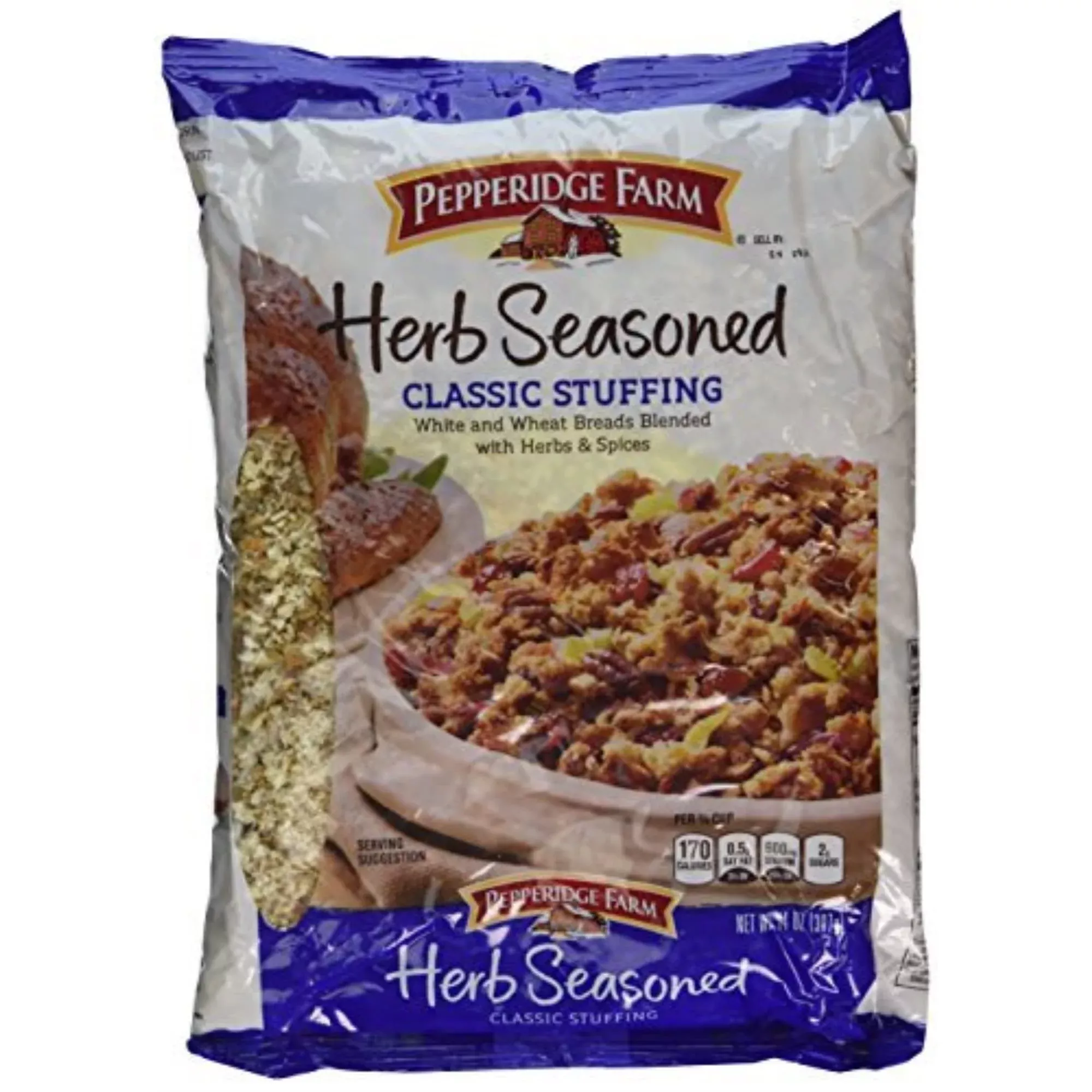 Pepperidge Farm Herb-Seasoned Stuffing 14-Oz. Bag (Pack Of 3)