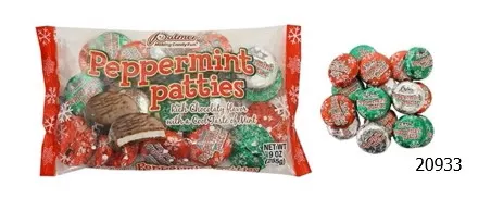 Peppermint Pattie Dark Chocolate Mint Candy - 9 oz 12ct