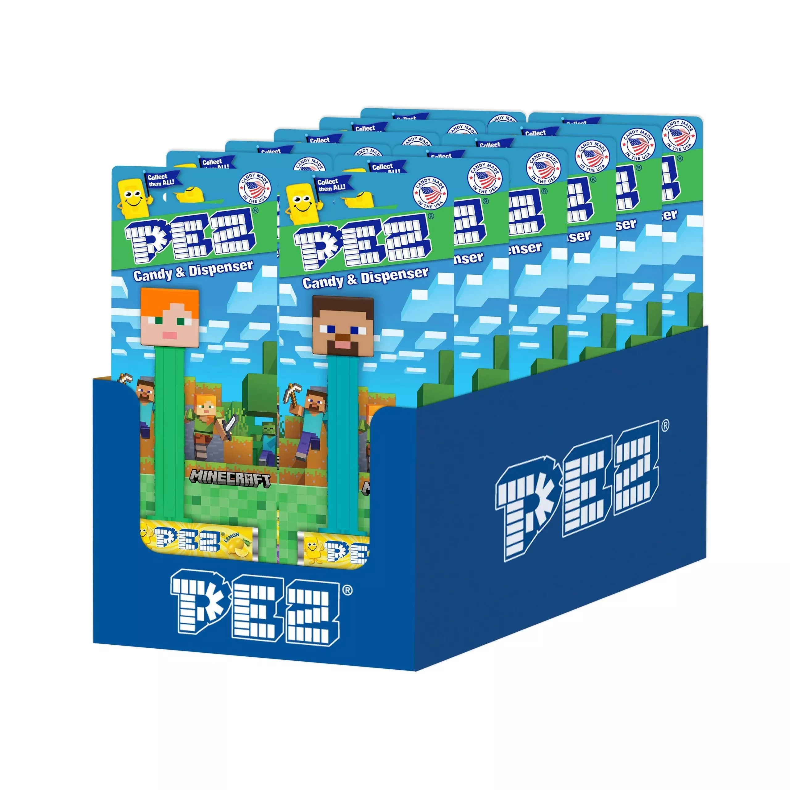 Pez MinecraftAssorted 12ct