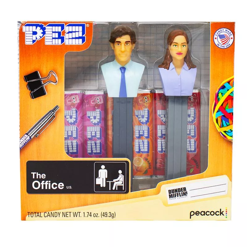 PEZ - The Office Gift Set Jim/Pam - 49.3g