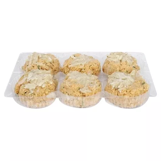 Phillips Foods Frozen Phillips Baja Crab Cake 3.5 Ounce Size - 1 Per Case