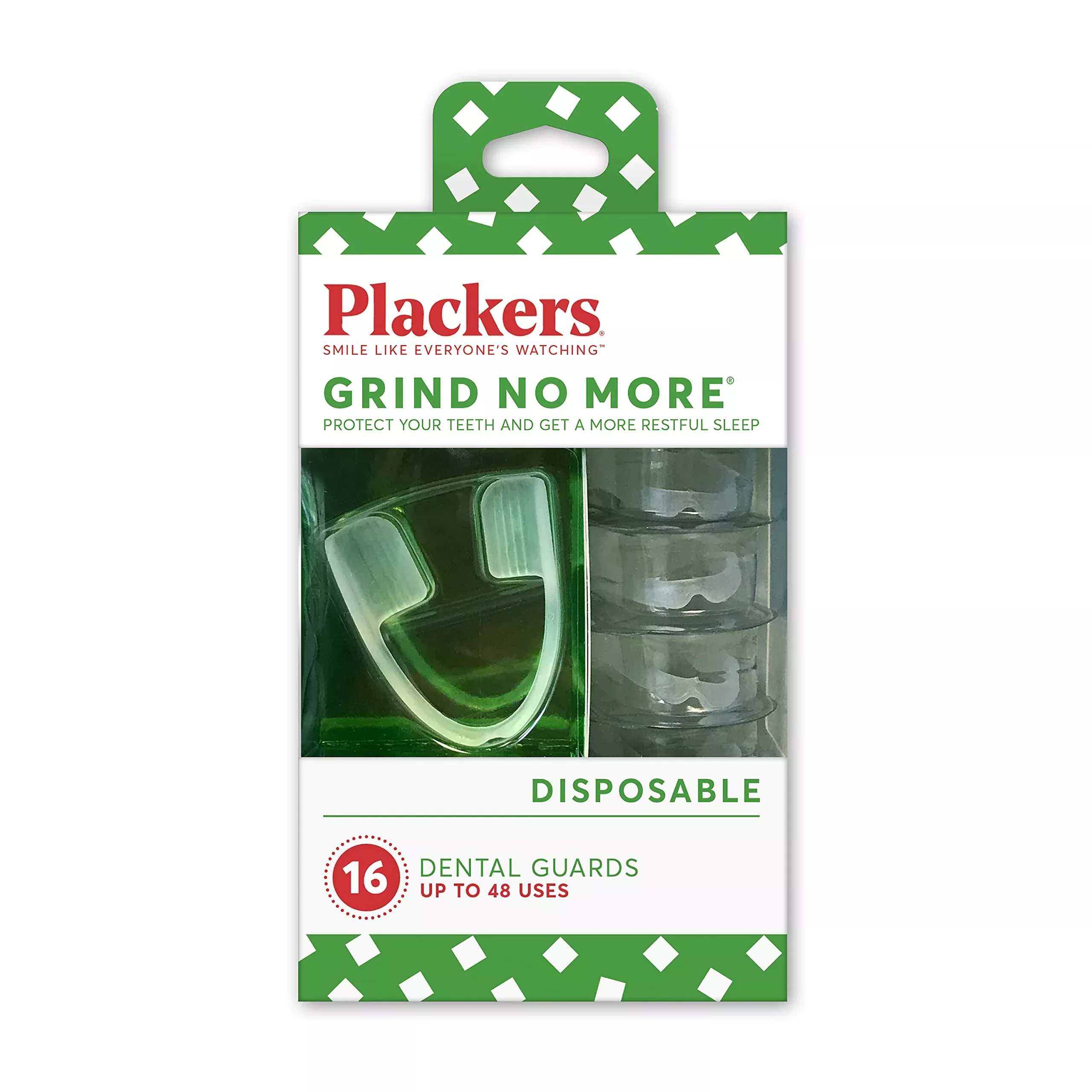 Plackers Grind No More Night Guard, Nighttime Protection For Teeth, Bp
