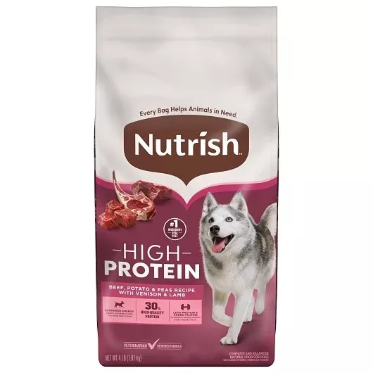Post Consumer Brands PET Rachel Ray Nutrish Peak Open Range Beef and Venison Dry Dog Food 4 - 64 Ounce