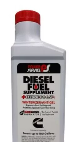 Power Service Diesel Fuel Supplement +Cetane Boost Winterizer/Antigel - 26 oz