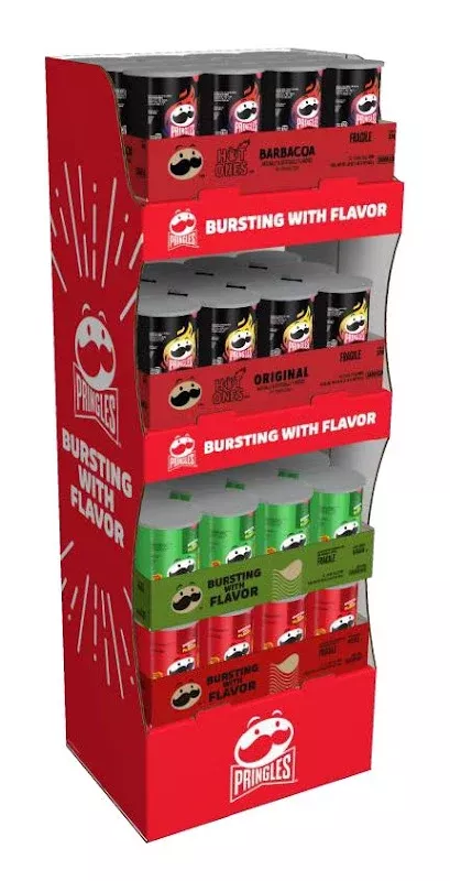 Pringles Hot Ones The Last Dab Triple X Flavor Potato Crisps - 48ct