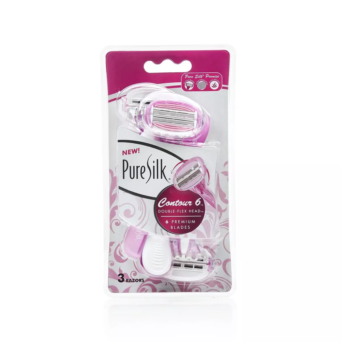 Pure Silk Contour Razor - 3ct