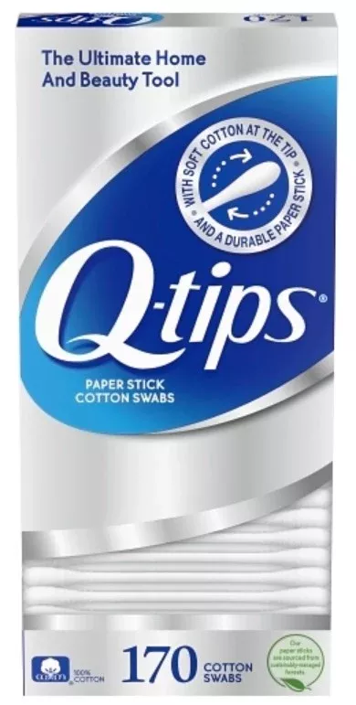 Q-tips Cotton Swabs 170ct