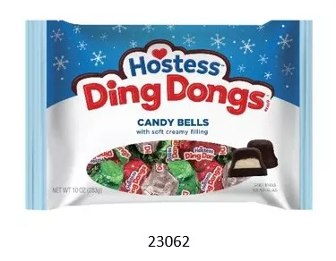 R.M. Palmer Ding Dongs Bells Chocolate Candy - 10ct