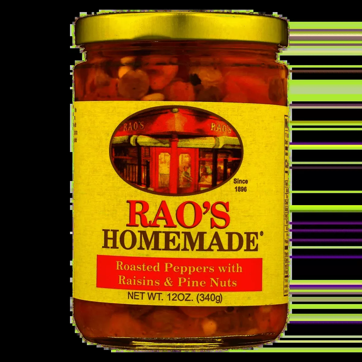 Rao's Roasted Peppers with Golden Raisins & Pine Nuts, 12oz