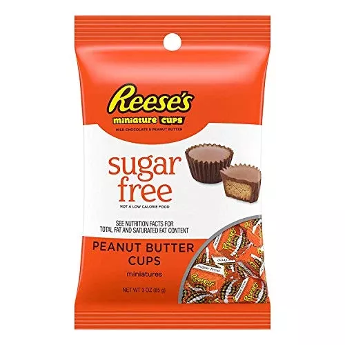 Reese's Cup Sugarfree Peg Bag 3 oz Single Bag