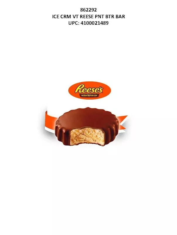 Reese's Peanut Butter Ice Cream Bar - 24ct