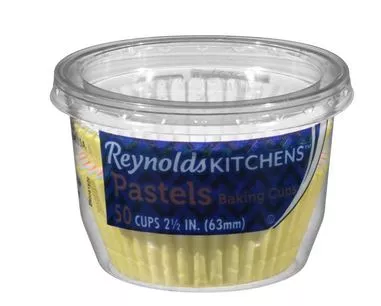 Reynolds Kitchens Baking Cups Assorted Colors - 50 ct.