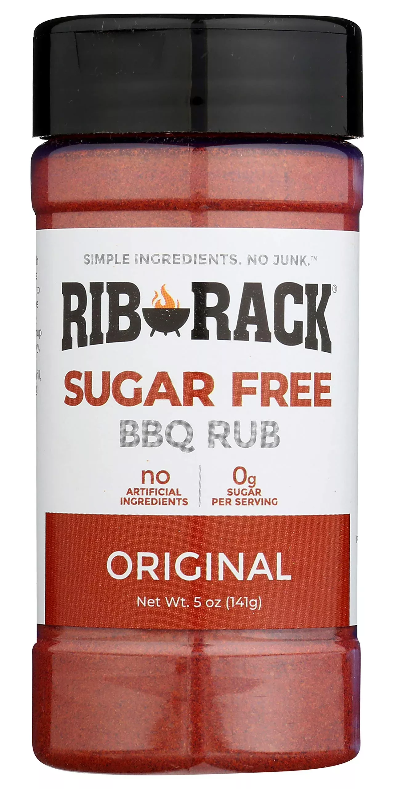 Rib Rack Original Sugar Free Bbq Rub, 5 Oz