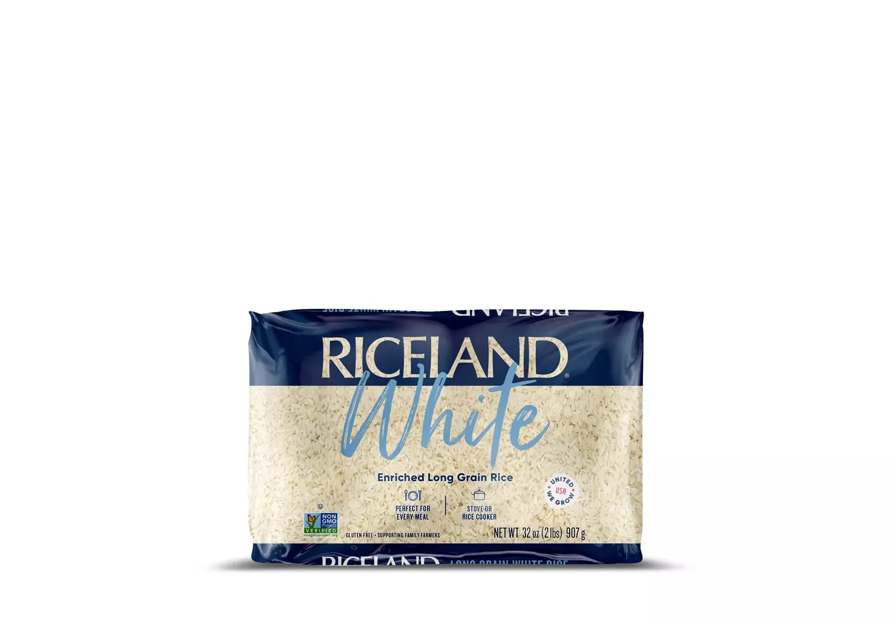 Riceland Long Grain White Rice, 2Lb, Pack Of 3