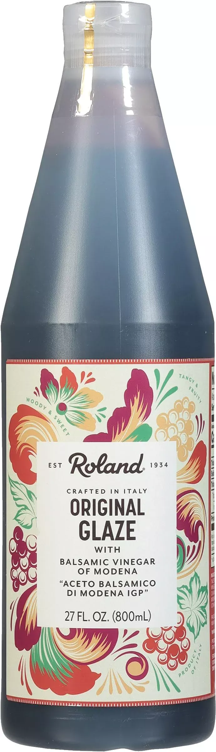 Roland Foods Balsamic Vinegar Glaze Of Modena, 27 Ounce