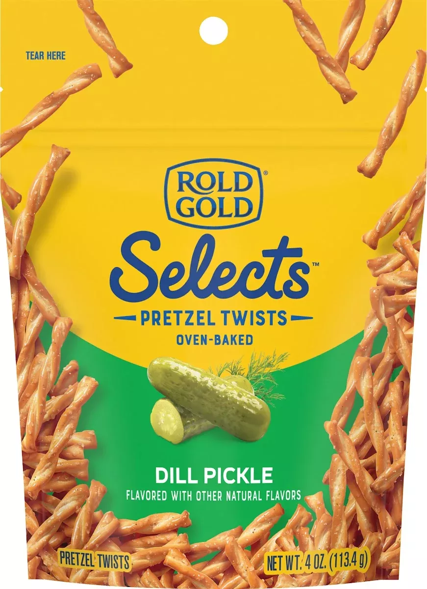 Rold Gold Selects Dill Pickle Pretzels 4 oz 8ct