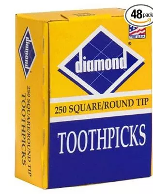 Round Toothpicks 250 Count