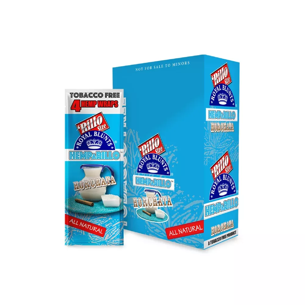 Royal Blunts Hemp Wraps Horchata 4 ct (Pack of 15)