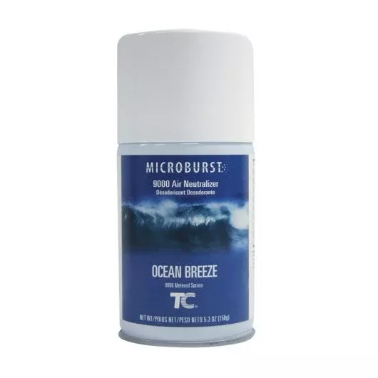 Rubbermaid Commercial Products Micro Burst Ocean Breeze 4 - 1 Cnt - 1 Count - 4 Per Case