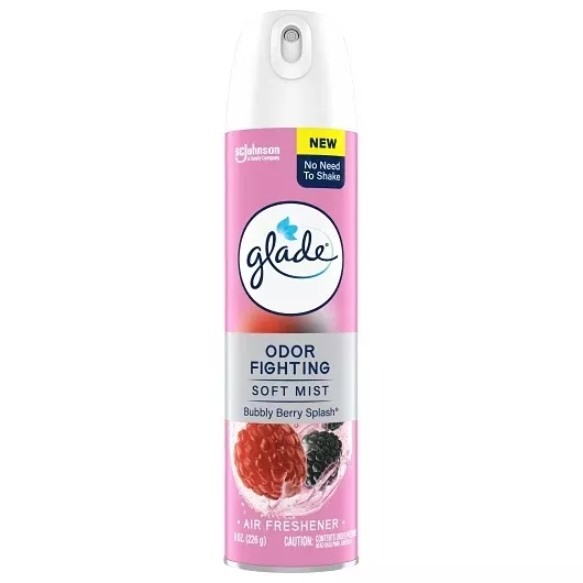 S.c. Johnson Consumer Glade Aerosol Bubbly Berry 6 - 8 Ounce