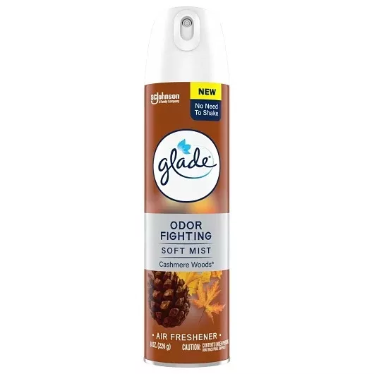 S.c. Johnson Consumer Glade Aerosol Cashmere Woods 6 - 8 Ounce