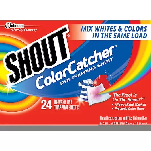 S.c. Johnson Consumer Shout Laundry Color Catcher 12 - 24 Cnt - 24 Count - 12 Per Case