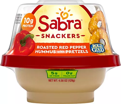 Sabra Red Pepper W/pretz Single Box