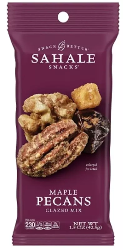Sahale Snacks Maple Pecan Trail Mix - 1.5 oz 12ct