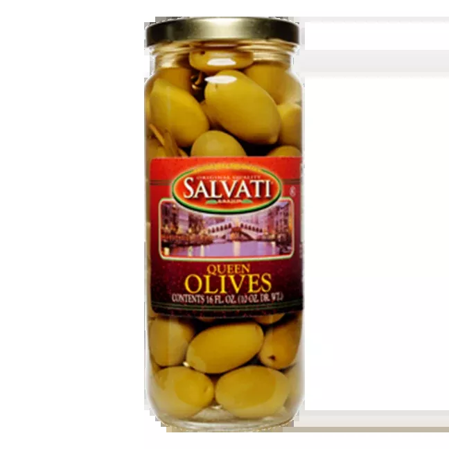 Salvati Queen Olives, 16 FL OZ
