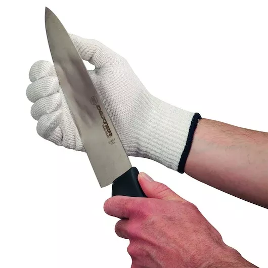 San Jamar D-flex Cut Resistant Glove Xl - White - 1 Per Case