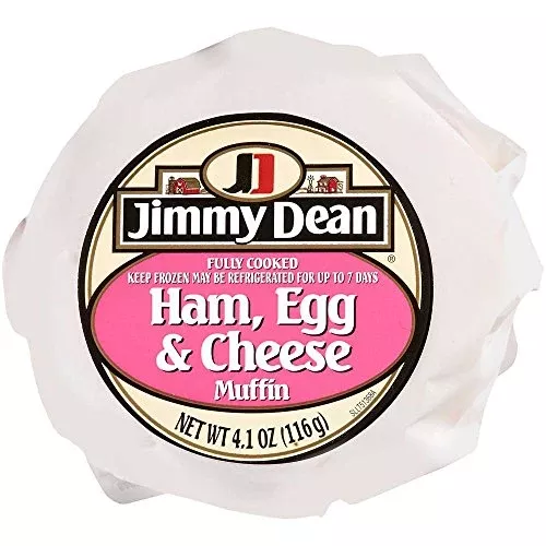 Sara Lee Ham Egg Cheese Muffin Single Box