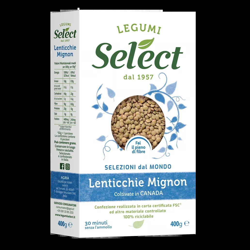 Select Small Lentils, Grown in Canada, Mignon, 14.1 oz | 400g