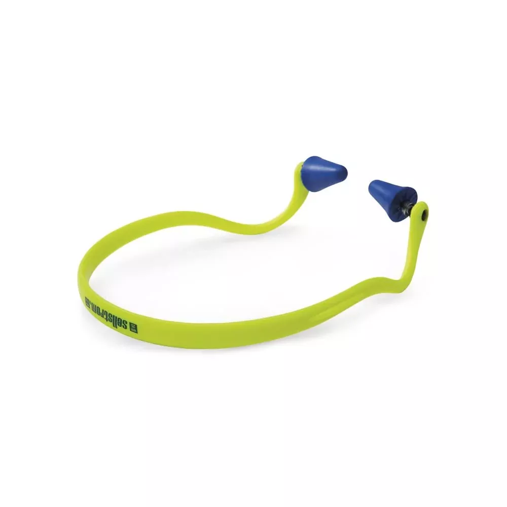 Sellstrom Reusable Banded Ear Plugs, Hearing Protection For Work, 25Db