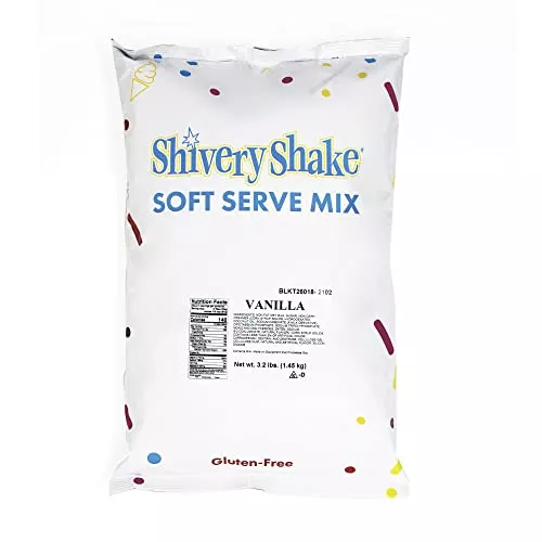 Shivery Shake Vanilla Soft Serve Ice Cream Mix