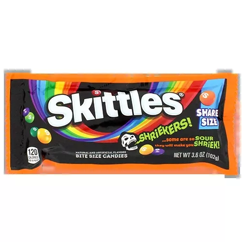 Skittles Halloween Shriekers! Share Size 3.6 oz.