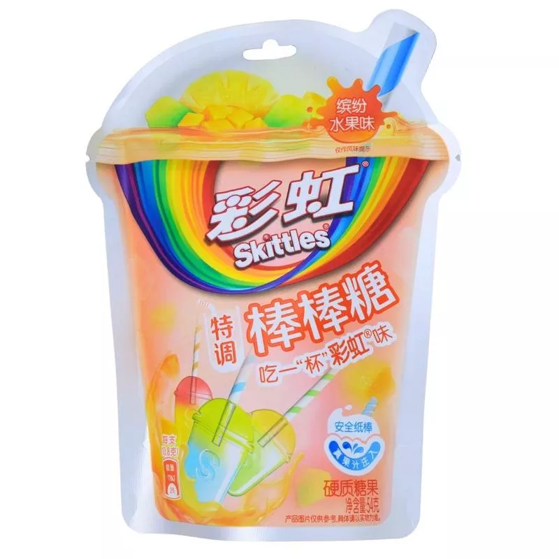 Skittles Lollipop Red (China) - 50g