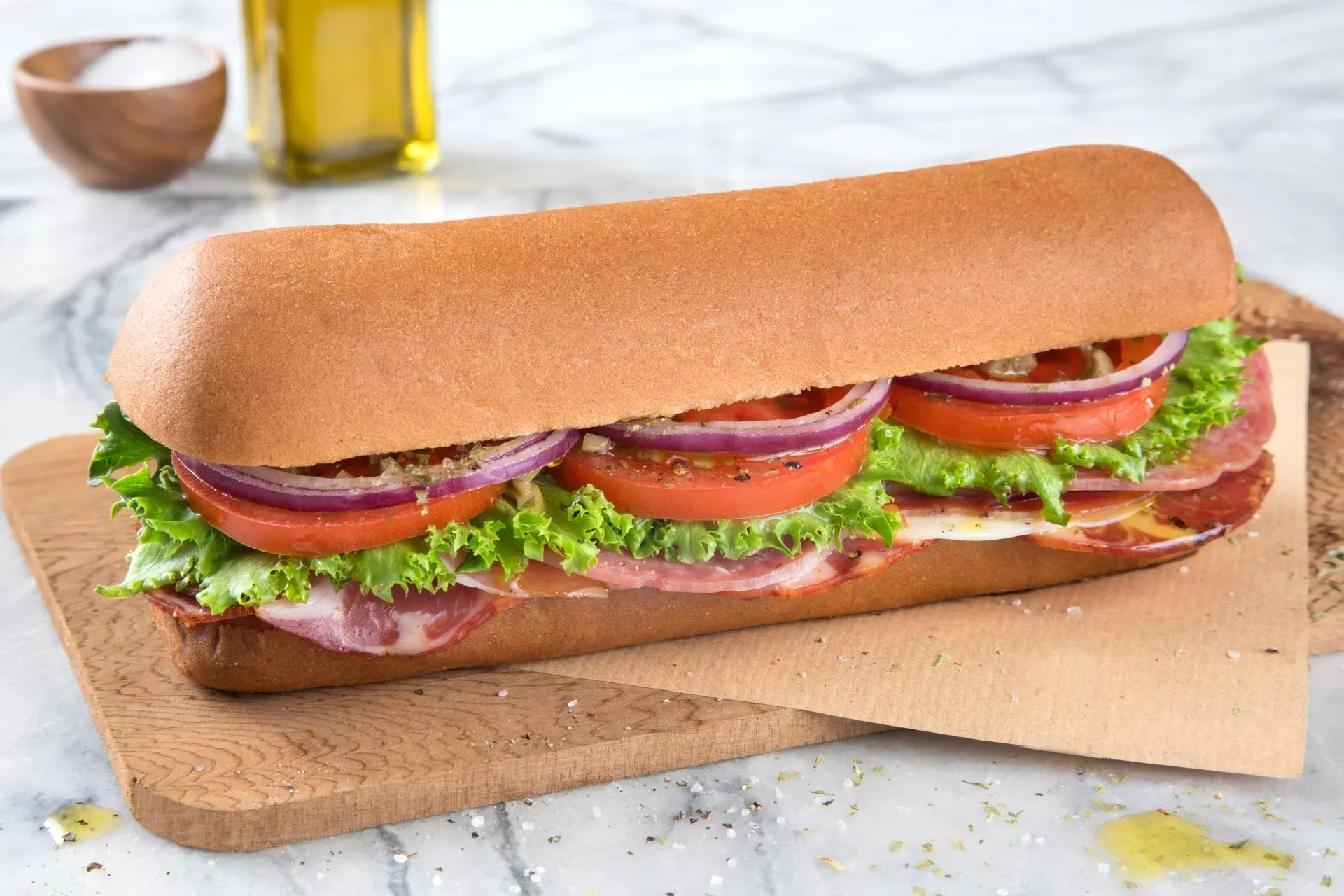 Smart Flour Frozen Smart Flour Foods Seven Inch Gluten Free Multi Ancient Grain Original Hoagie Roll 24 Count