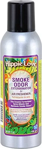 Smoke Odor Exterminator Hippie Love 7 oz 12 Per Box