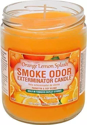 Smoke Odor Exterminator Jar Orange Lemon Splash 12 Per Box