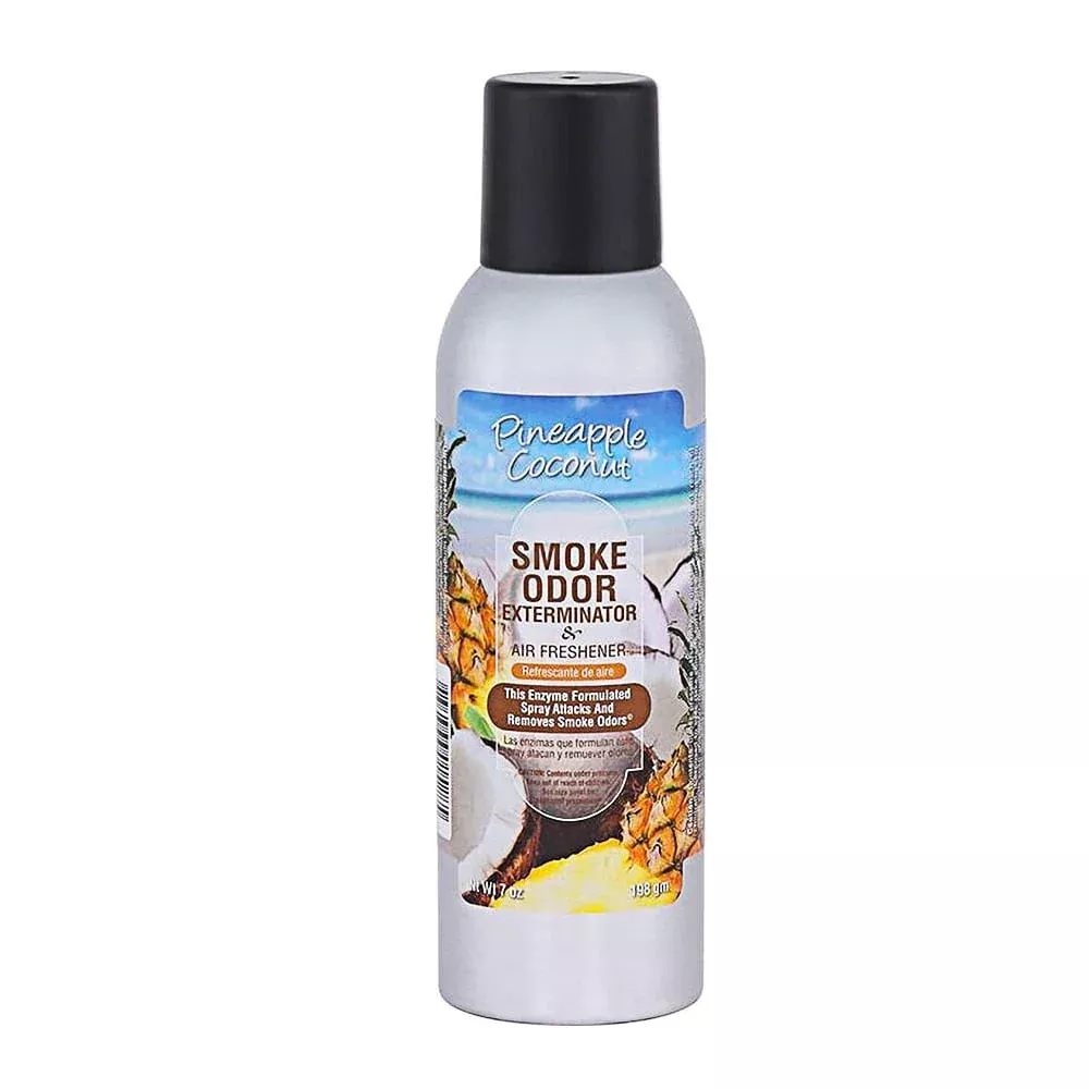 Smoke Odor Exterminator Pineapple Coconut Spray Boxes 7 oz 12ct