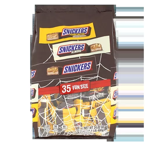 Snickers Fun Size Assorted 35 Count 24.02 oz. Bag