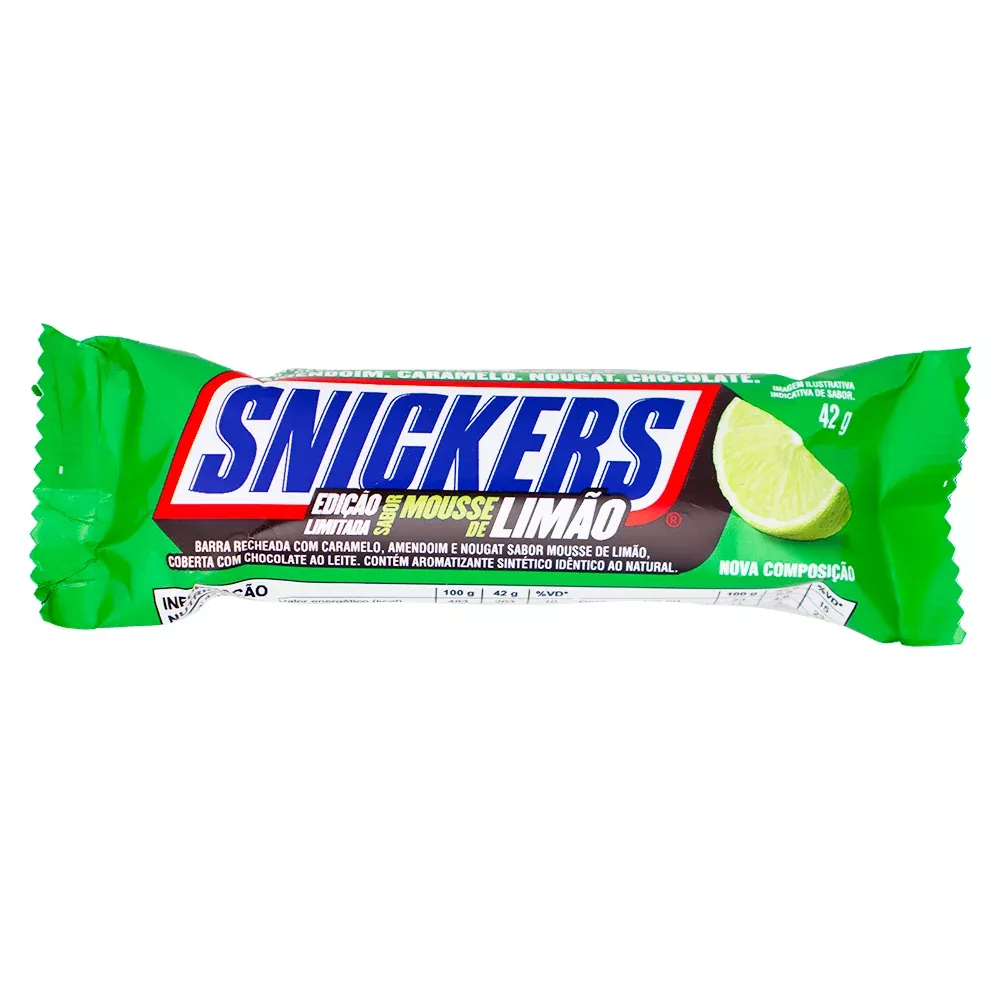 Snickers Lime Mousse Bar (Brazil) - 42g