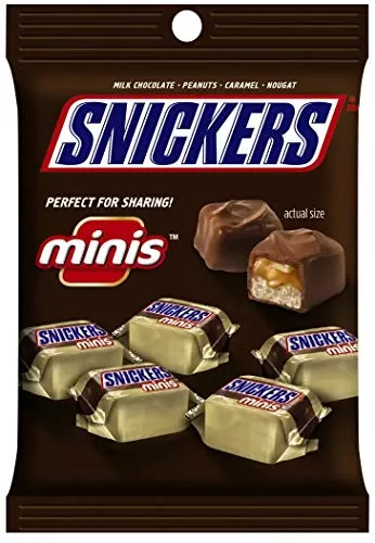 Snickers Mini Peg Bag 5 oz