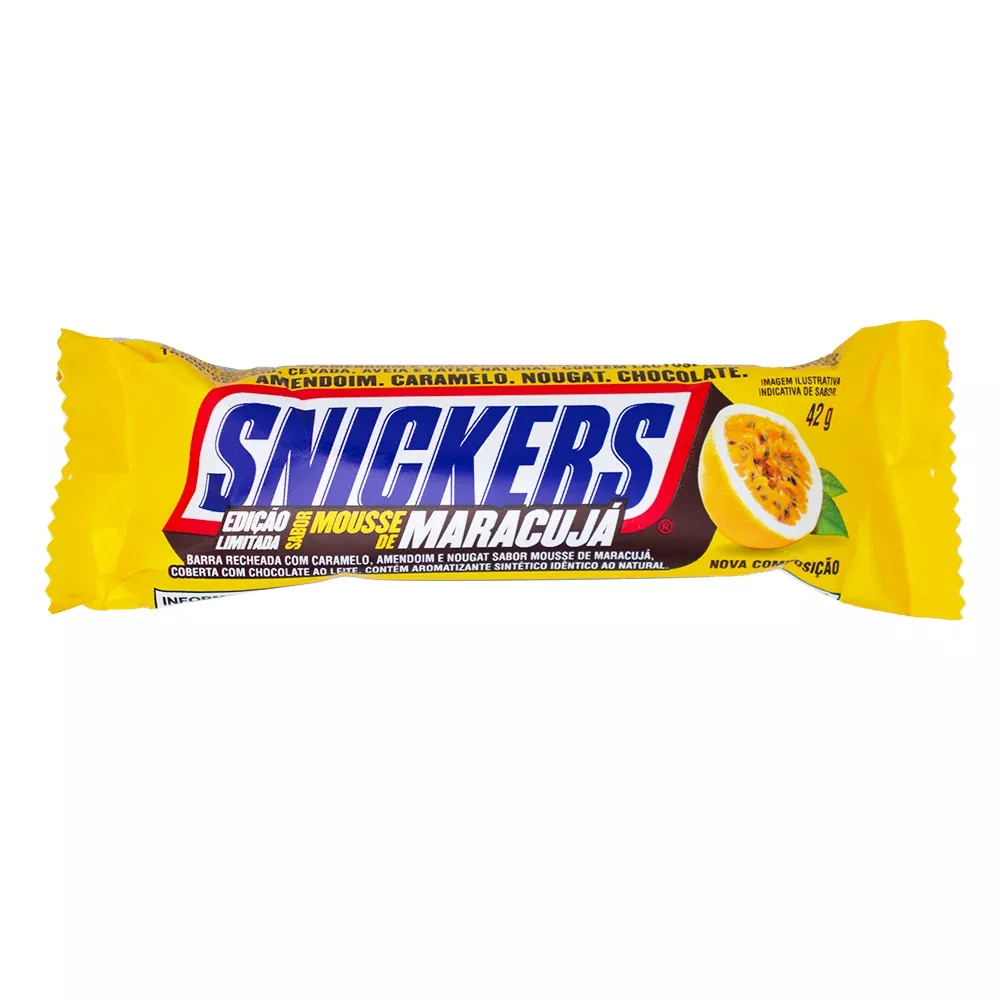 Snickers Passionfruit Mousse Bar (Brazil) - 42g