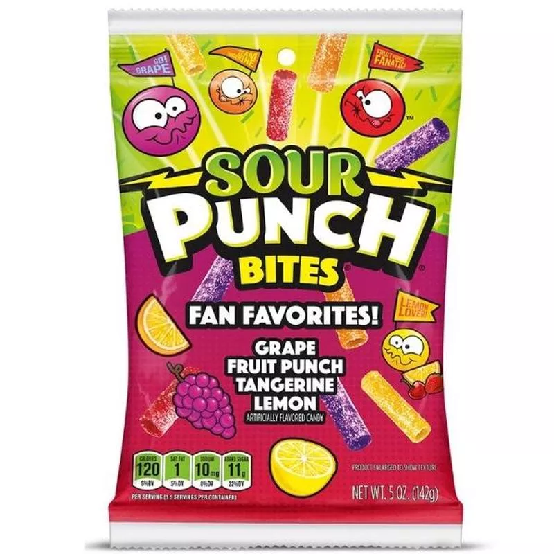 Sour Punch Bites Fan Favorites - 5oz