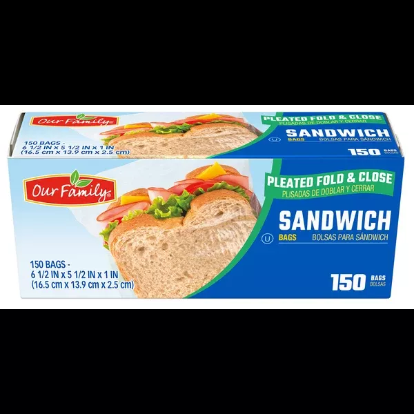 SpartanNash Generic Sandwich Bags - 150 Count