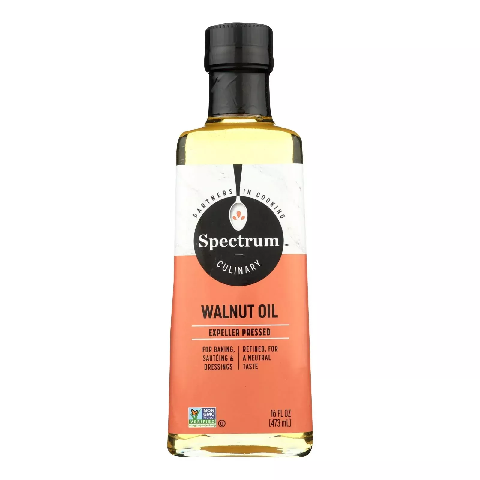 Spectrum Naturals Refined Walnut Oil - Case Of 12 - 16 Fl Oz(D0102H5K042)