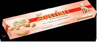 Sperlari, Hard Nougat W/ Almonds, Torrone Classico alla Mandorla, 13.95 oz - 400g
