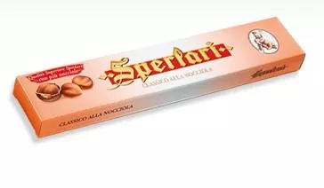 Sperlari Hard Nougat with Hazelnuts, Torrone Classico alla Nocciola, 8.7 oz -250g